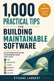 1,000 Practical Tips for Building Maintainable Software