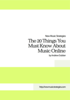 The 20 Things You Must Know About Music Online