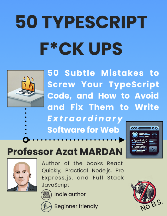 50 TypeScript F ck Ups by Azat Mardan Leanpub PDF iPad Kindle