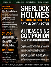 Sherlock Holmes: A Study in Scarlet — AI Reasoning Companion PDF