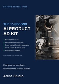 The 15-Second AI Product Ad Kit