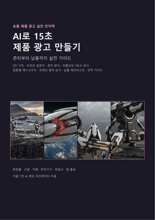 AI로 15초 제품광고 만들기: 콘티부터 납품까지 실전 가이드