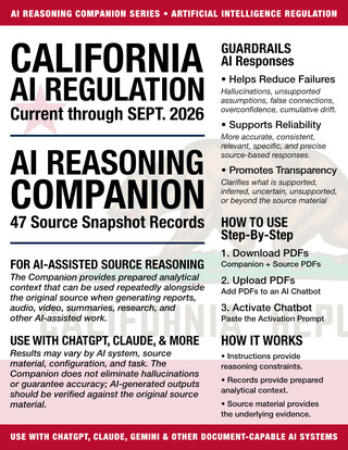 California Artificial Intelligence Regulation — AI Reasoning Companion PDF