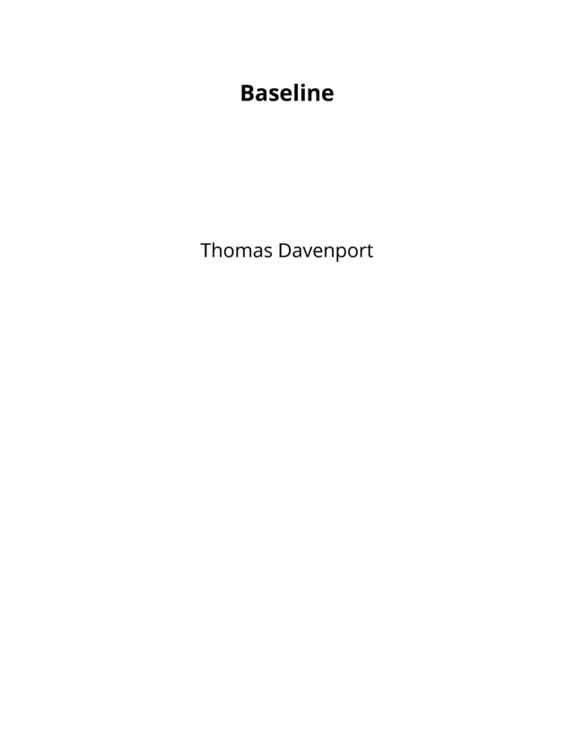 Baseline [Leanpub PDF/iPad/Kindle]