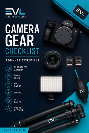 Camera Gear Checklist