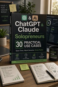 ChatGPT & Claude for Solopreneurs: 30 Practical Use Cases