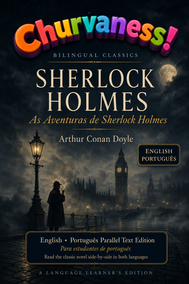 Churvaness! The Adventures of Sherlock Holmes — A Bilingual Edition (English → Portuguese)