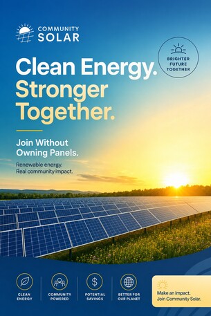 Community Solar: Join Without Owning Panels