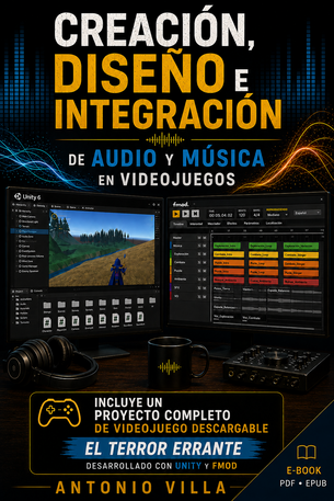 Creación, diseño e integración de audio y música en videojuegos