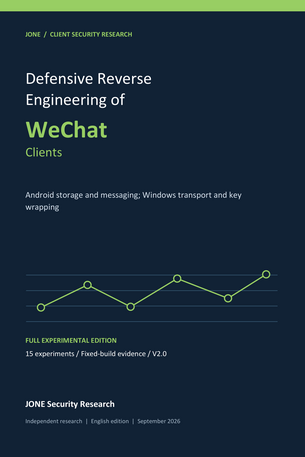 Defensive Reverse Engineering of WeChat Clients
