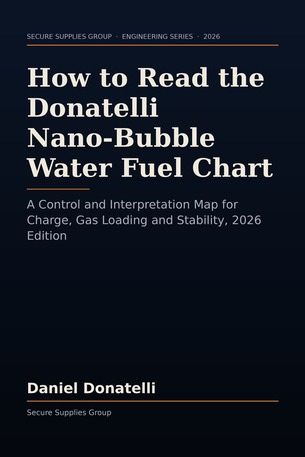 How to Read the Nano-Bubble Water Fuel Chart
