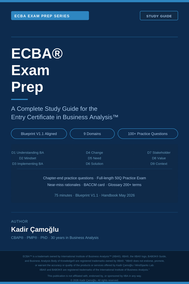 ECBA® Exam Prep: A Complete Study Guide [Leanpub PDF/iPad/Kindle]