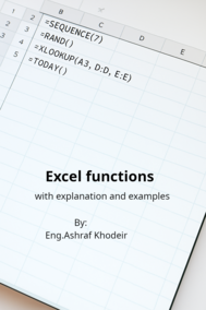 Excel Functions With explanation and answers