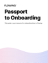 Passport to Onboarding cover
