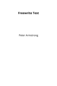Freewrite Test by Closed Test Books Leanpub PDF/iPad/Kindle