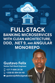 Modern Banking Microservices with Clean Architecture, DDD, TDD, .NET 9, and Angular (Monorepo)