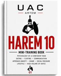 Cover of HAREM 10: A Mini-Training in the Psychology of a Confident Man and Lifestyle