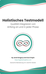 Cover of Holistic Testing Deutsche Edition "Holistisches Testmodell"
