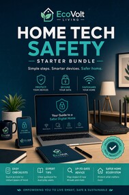 Home Tech Safety Starter Bundle — 4‑in‑1 Digital Security Essentials Pack