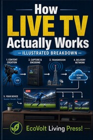 How Live TV Actually Works — Illustrated Breakdown