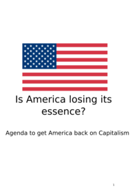 Is America losing its essence?