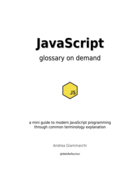 JavaScript glossary on demand