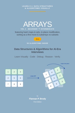 Arrays - Vol 2 (Beginner → Intermediate) - C++ Edition
