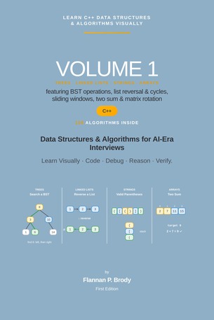 Learn C++ Data Structures & Algorithms Visually - Volume 1