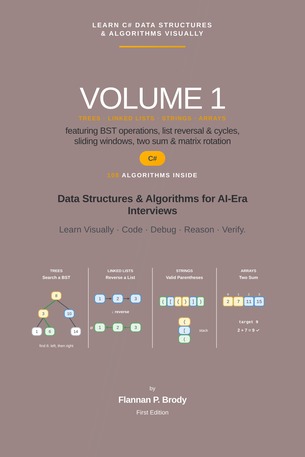 Learn C# Data Structures & Algorithms Visually - Volume 1