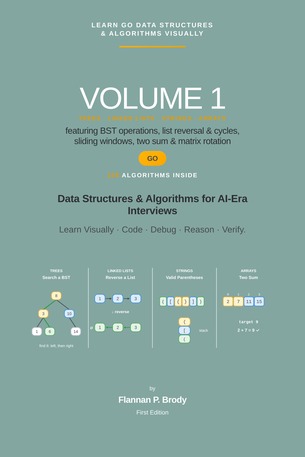 Learn Go Data Structures & Algorithms Visually - Volume 1