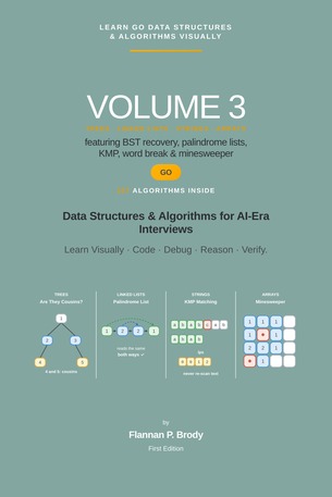 Learn Go Data Structures & Algorithms Visually - Volume 3