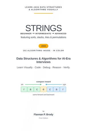 Strings - Beginner → Intermediate → Advanced - Java Edition