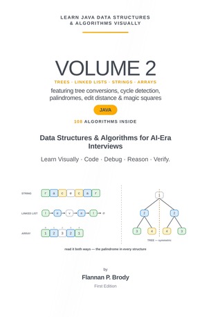 Learn Java Data Structures & Algorithms Visually - Volume 2