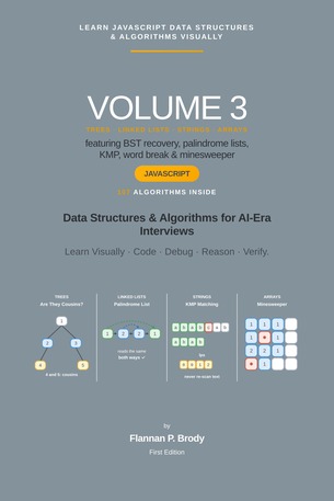 Learn JavaScript Data Structures & Algorithms Visually - Volume 3