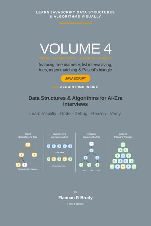 Learn JavaScript Data Structures & Algorithms Visually - Volume 4