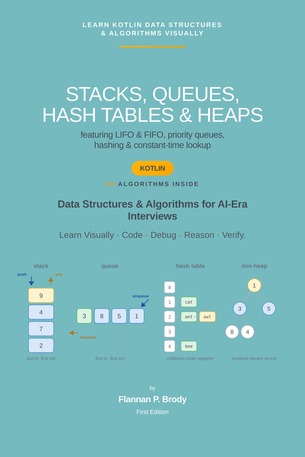 Stacks, Queues, Hash Tables & Heaps - Kotlin Edition