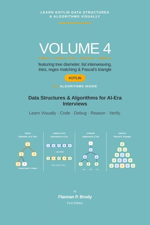 Learn Kotlin Data Structures & Algorithms Visually - Volume 4