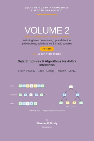 Learn Python Data Structures & Algorithms Visually - Volume 2