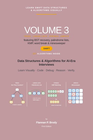 Learn Swift Data Structures & Algorithms Visually - Volume 3