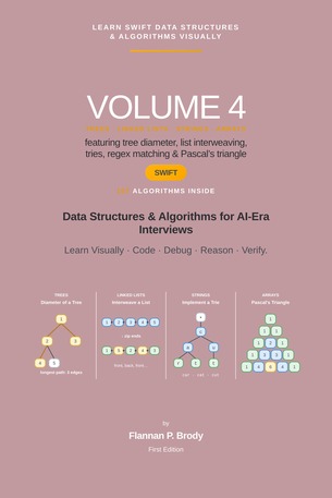 Learn Swift Data Structures & Algorithms Visually - Volume 4