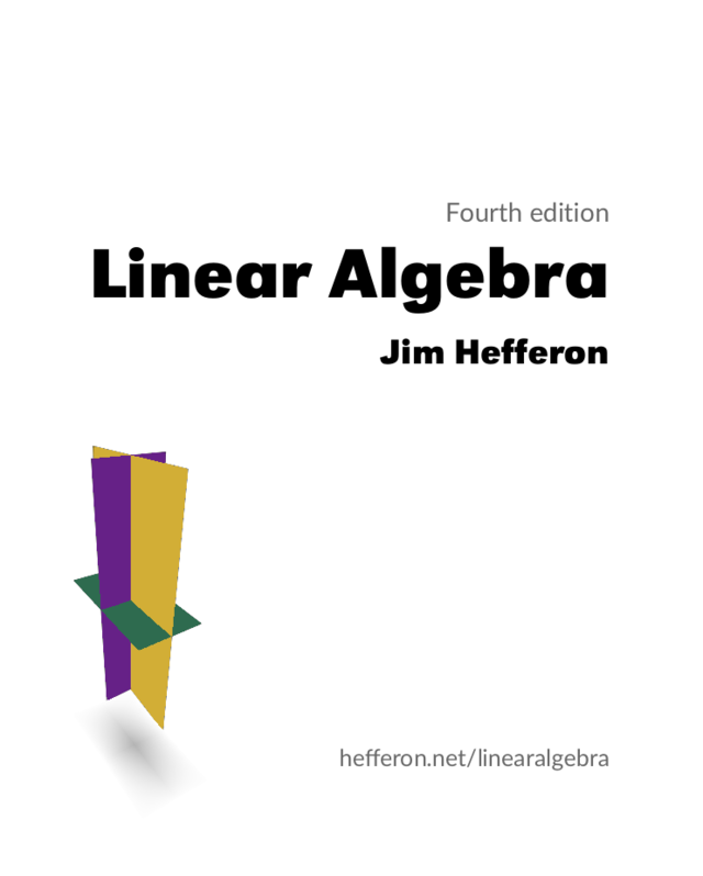 Linear Algebra by OpenIntro et al. [Leanpub PDF/iPad/Kindle]
