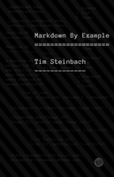 Markdown By Example