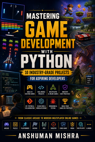 Mastering Game Development With Python: 10 Industry Game Projects For Aspiring Developers