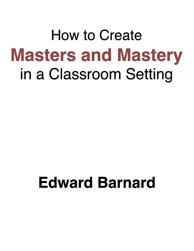 How to Create Masters and Mastery in a… [PDF/iPad/Kindle]