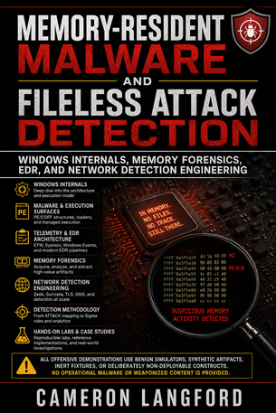 Memory-Resident Malware and Fileless Attack Detection