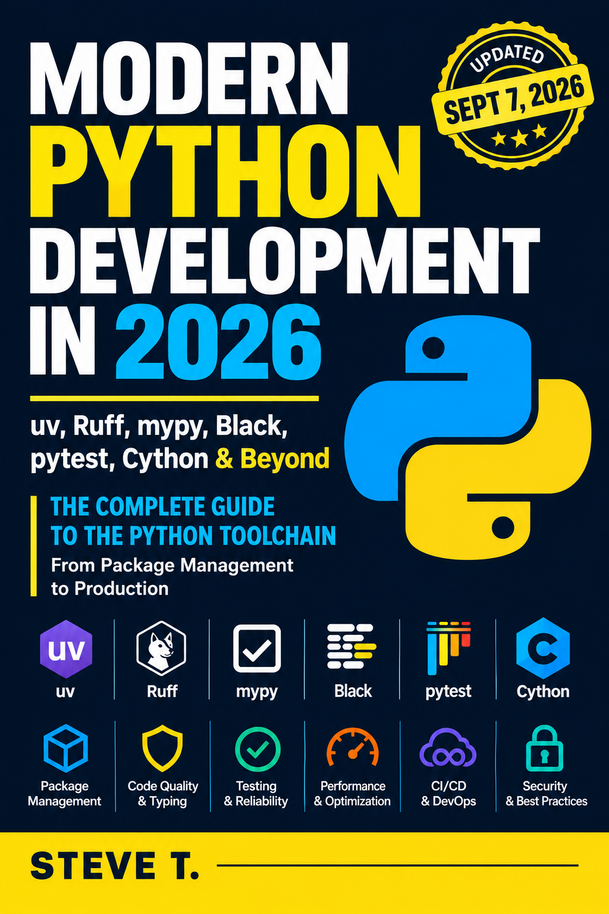 Modern Python Development in 2026: uv, Ruff… [PDF/iPad/Kindle]