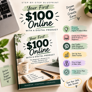 Your First $100 Online: Digital Product Blueprint