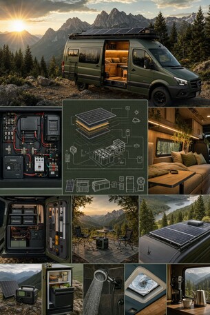 Off-Grid 12-Volt & Solar Blueprint: EVL Enhanced Edition