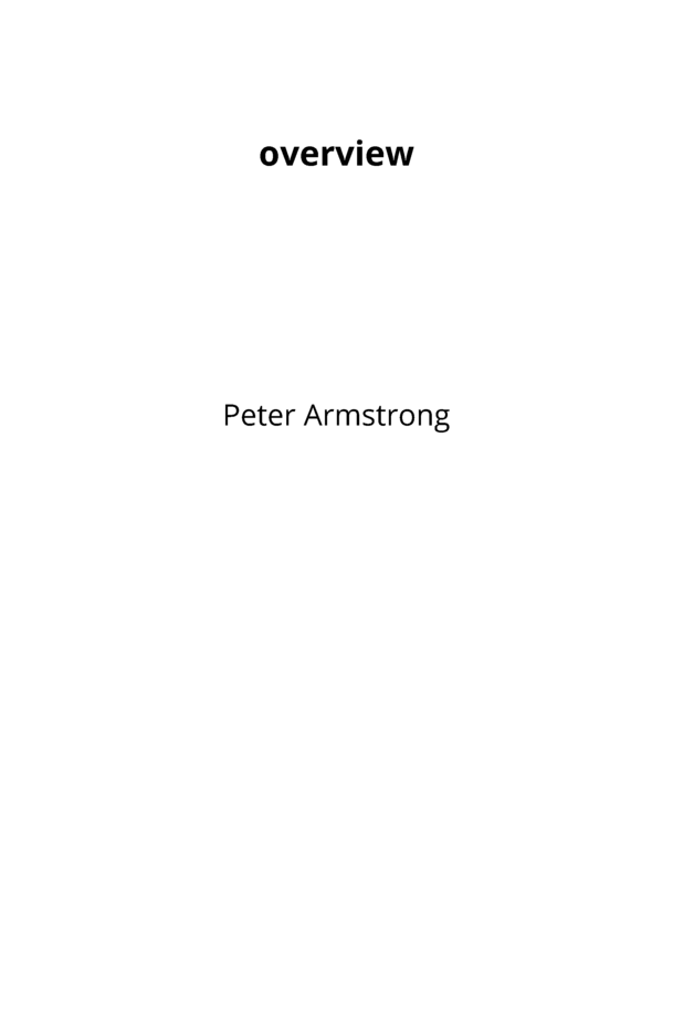 overview by Closed Test Books Leanpub PDF/iPad/Kindle