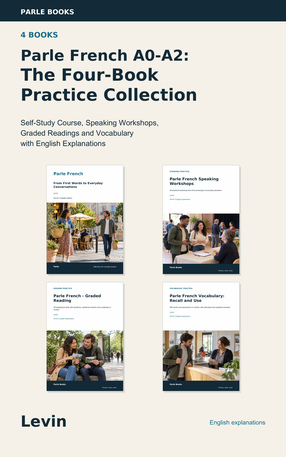 Parle French A0-A2: The Four-Book Practice Collection